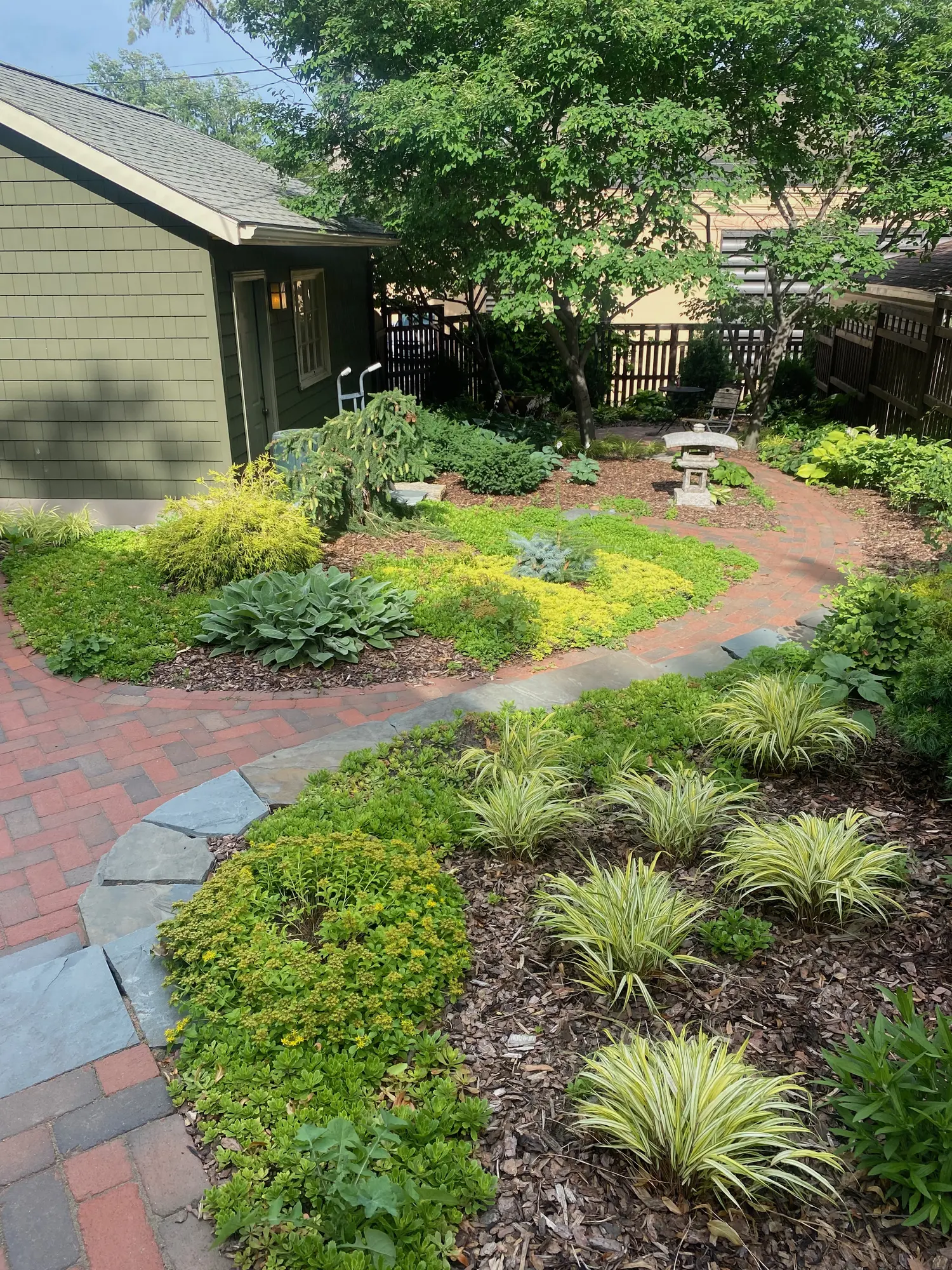 Native plant garden installation by Ecology Landscape Design