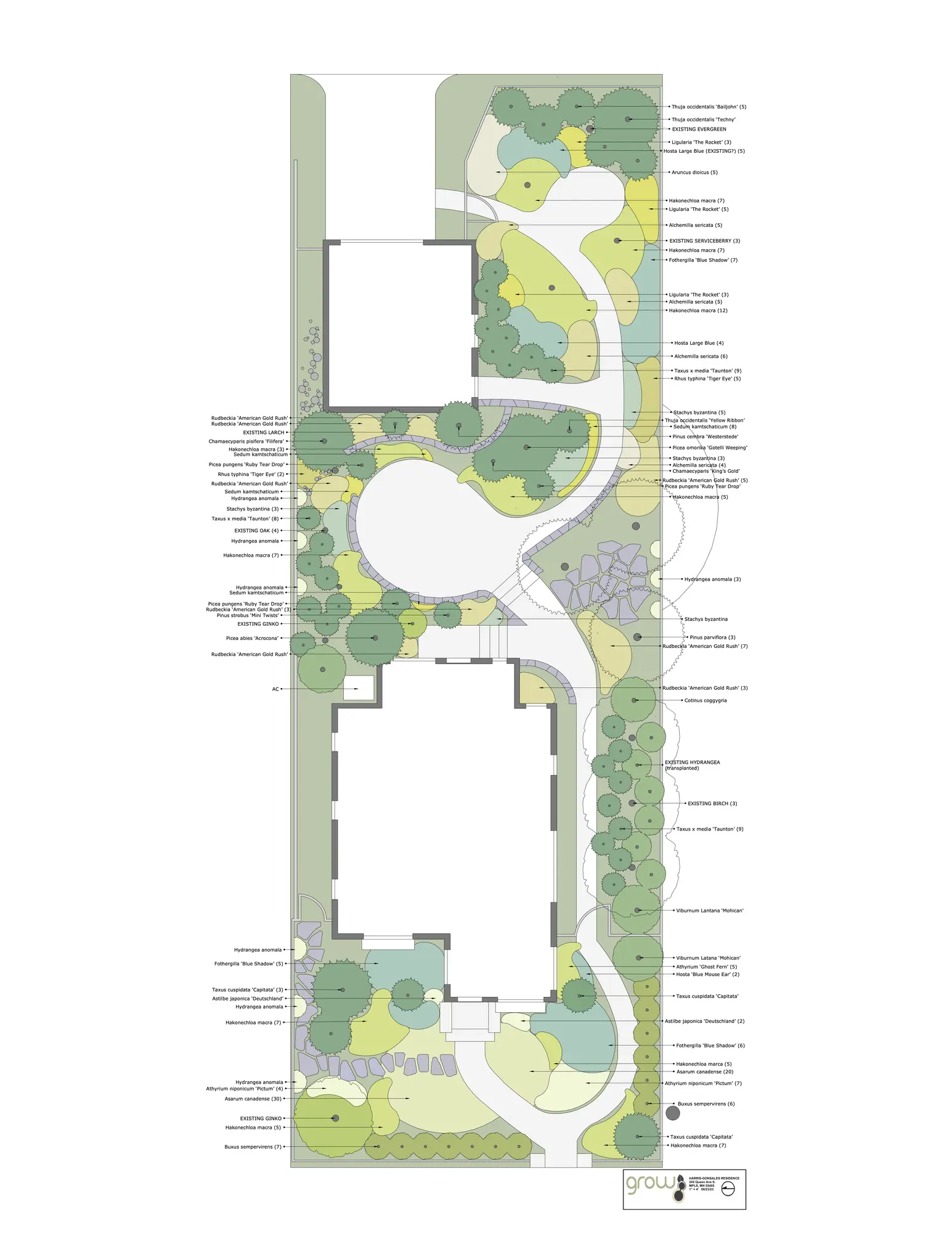 Ecological landscape project by Ecology Landscape Design in the Twin Cities